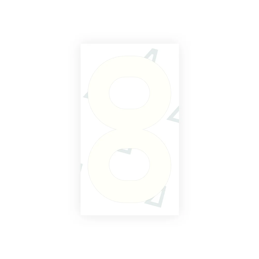 Alite Nanofilm for Greece license plates - Symbol "8" - Image 2