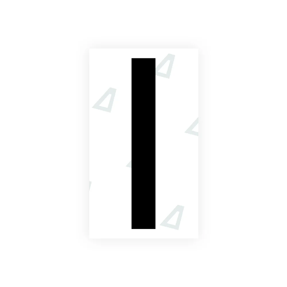 Alite Nanofilm for Greece license plates - Symbol "I"