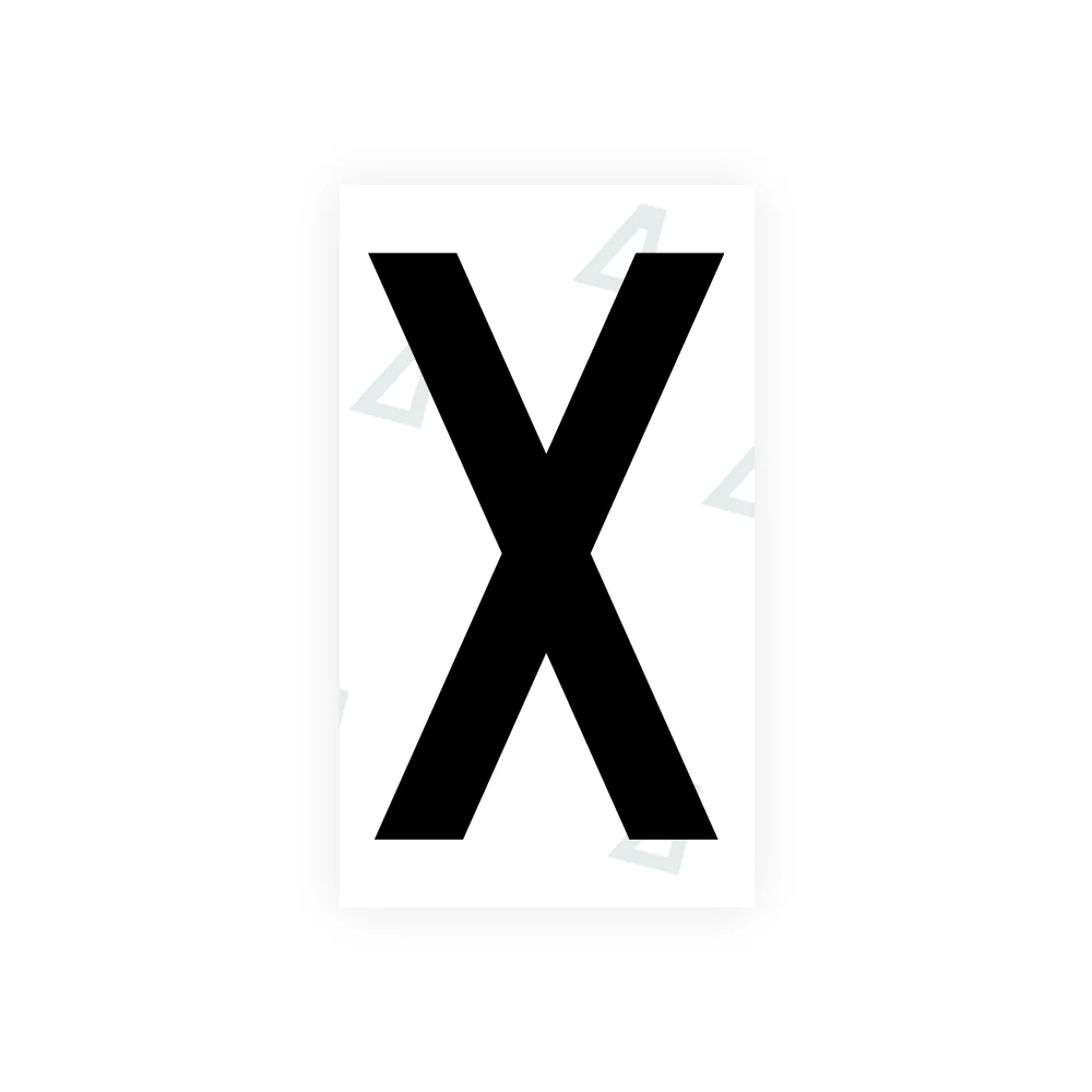 Alite Nanofilm for Greece license plates - Symbol "X"