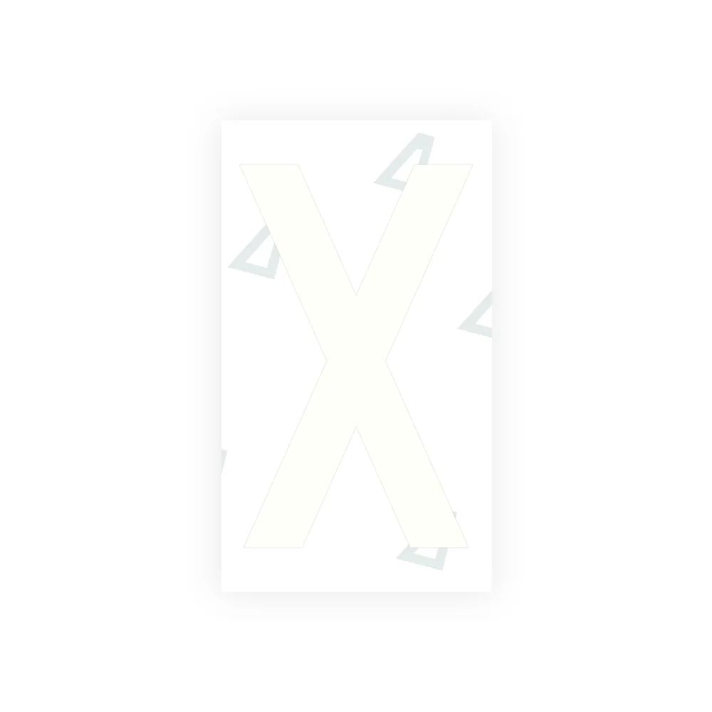 Alite Nanofilm for Greece license plates - Symbol "X" - Image 2