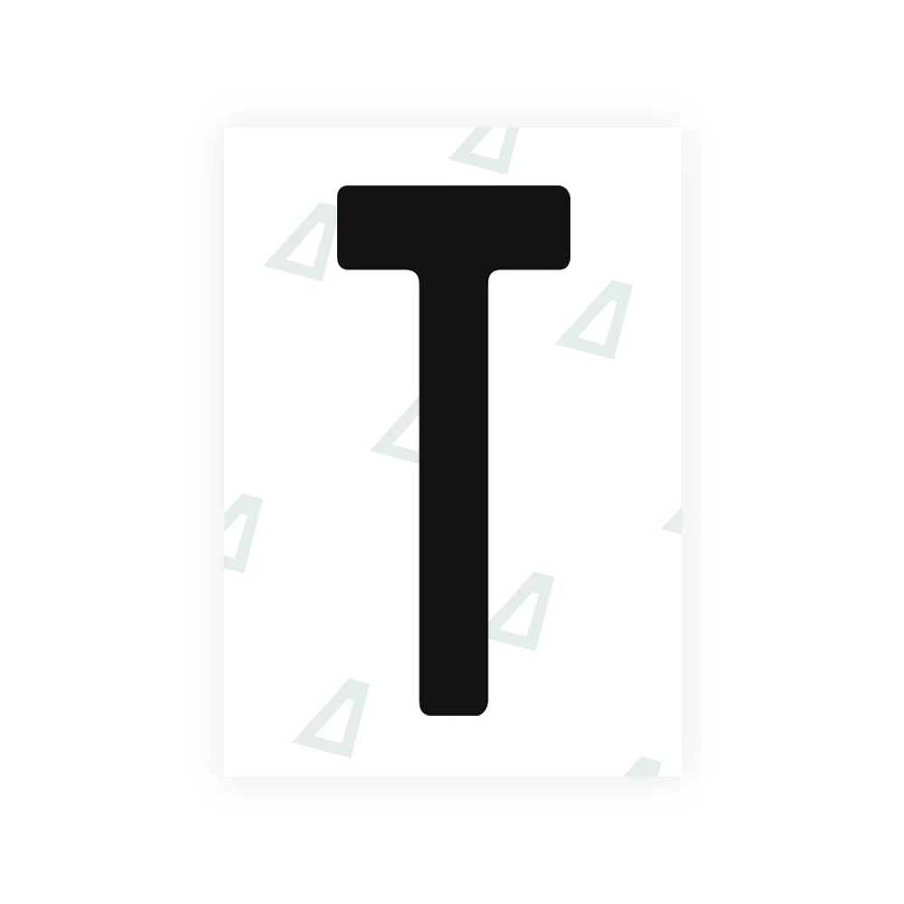 Alite Nanofilm for Guatemala license plates - Symbol "T"