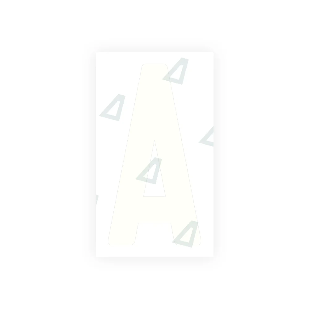 Alite Nanofilm for India license plates - Symbol "A" - Image 2