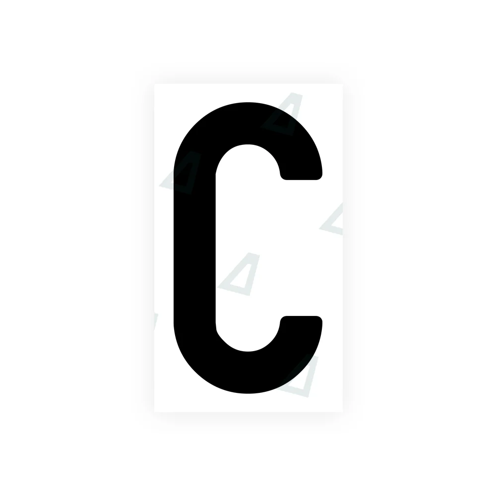 Alite Nanofilm for India license plates - Symbol "C"