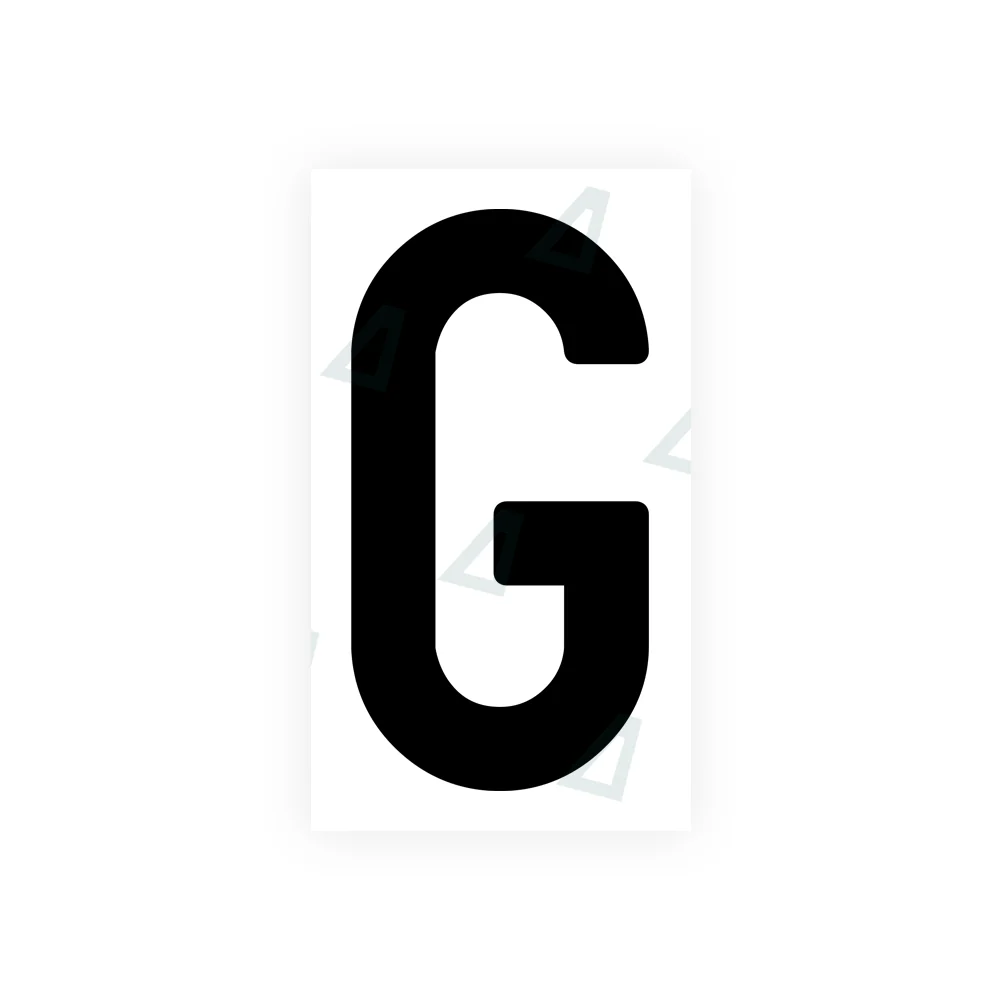 Alite Nanofilm for India license plates - Symbol "G"