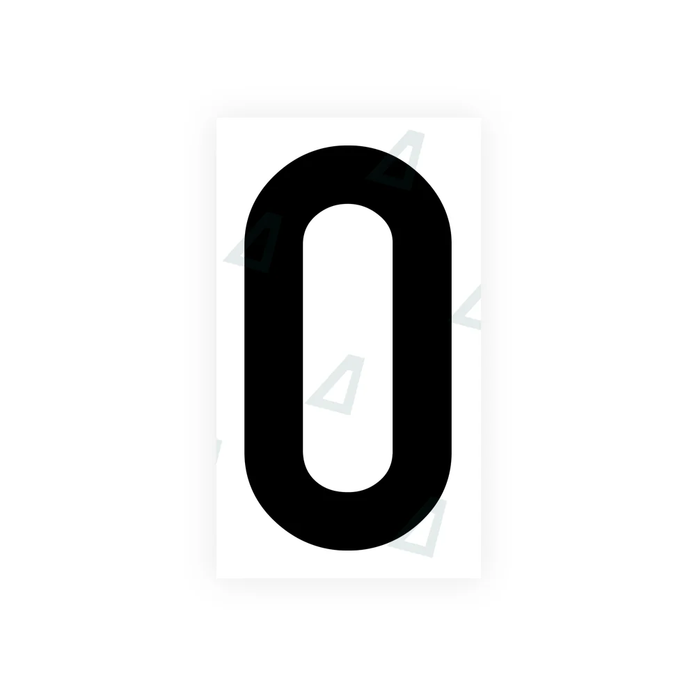 Alite Nanofilm for India license plates - Symbol "O"