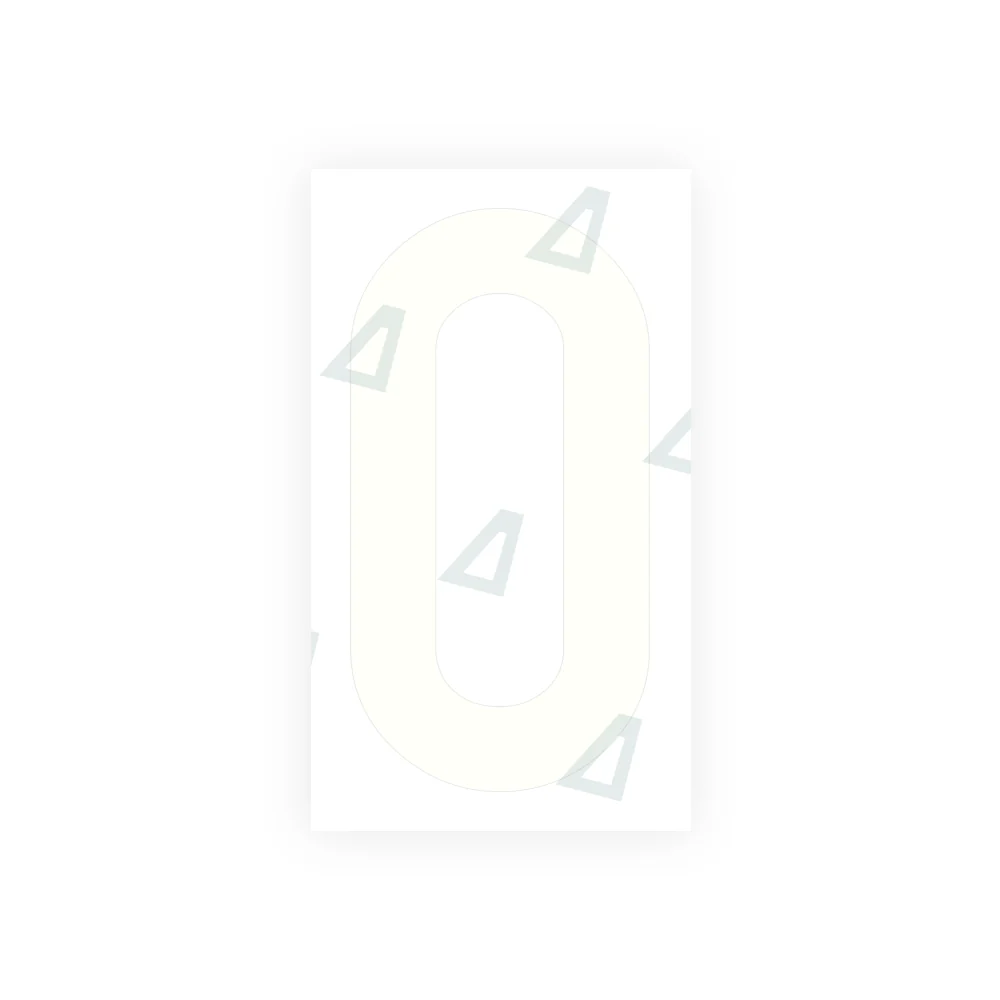 Alite Nanofilm for India license plates - Symbol "O" - Image 2