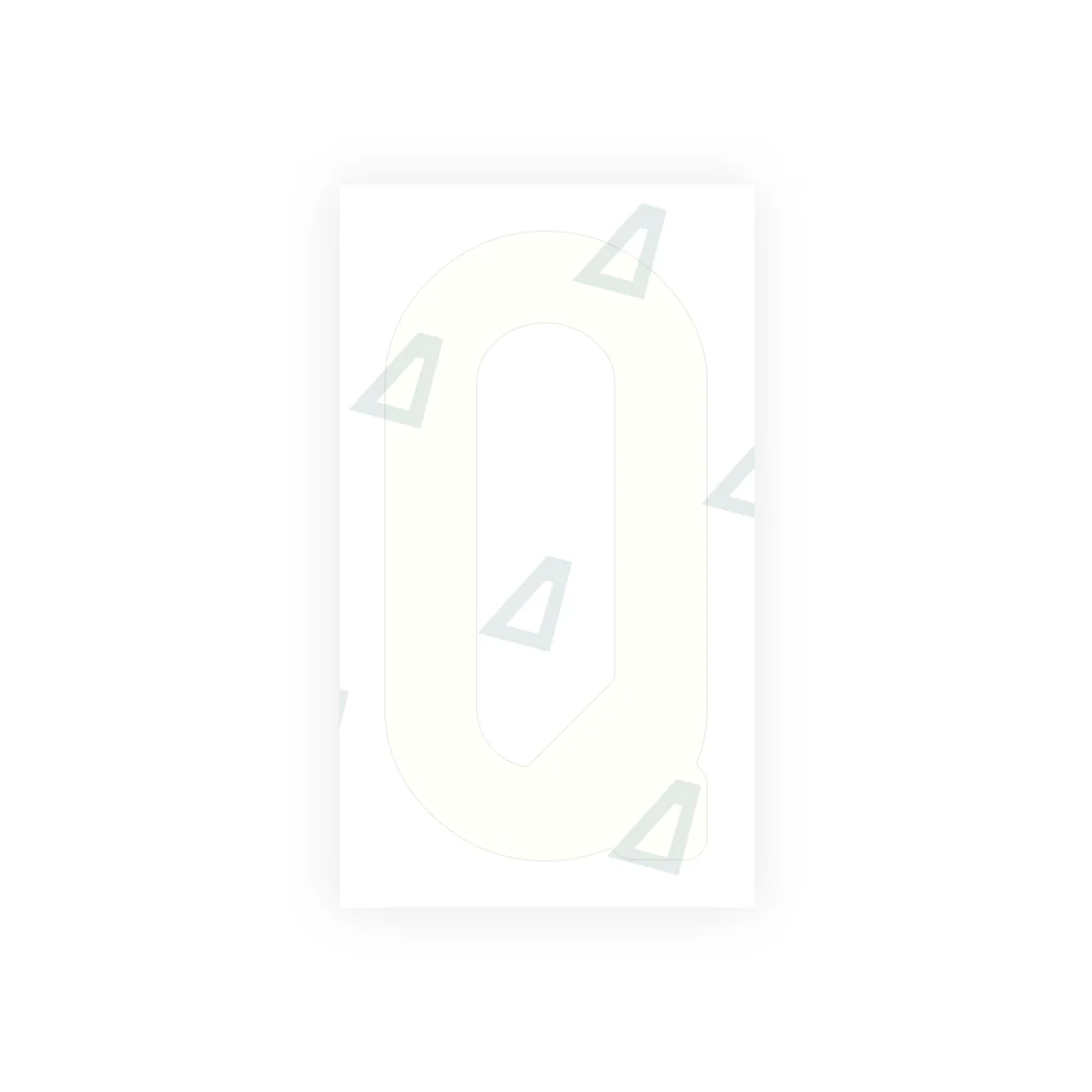 Alite Nanofilm for India license plates - Symbol "Q" - Image 2