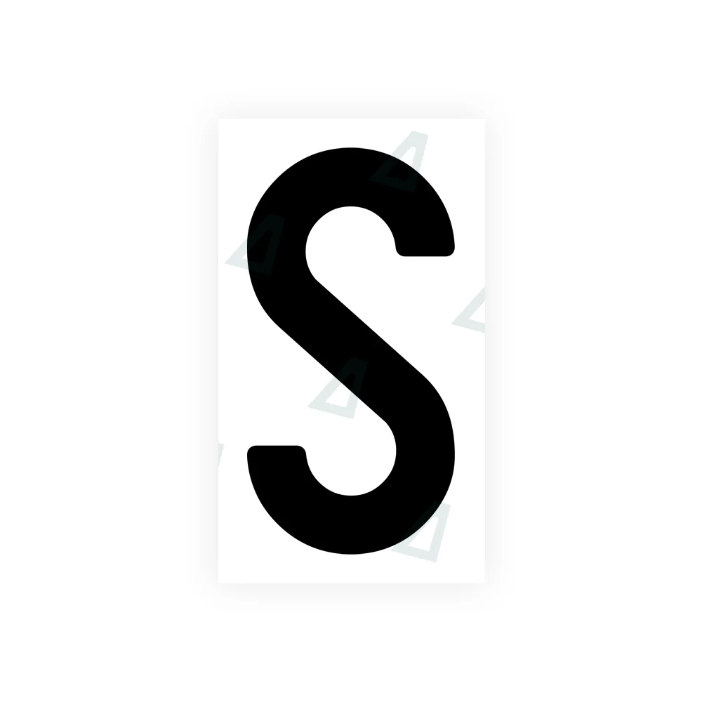 Alite Nanofilm for India license plates - Symbol "S"