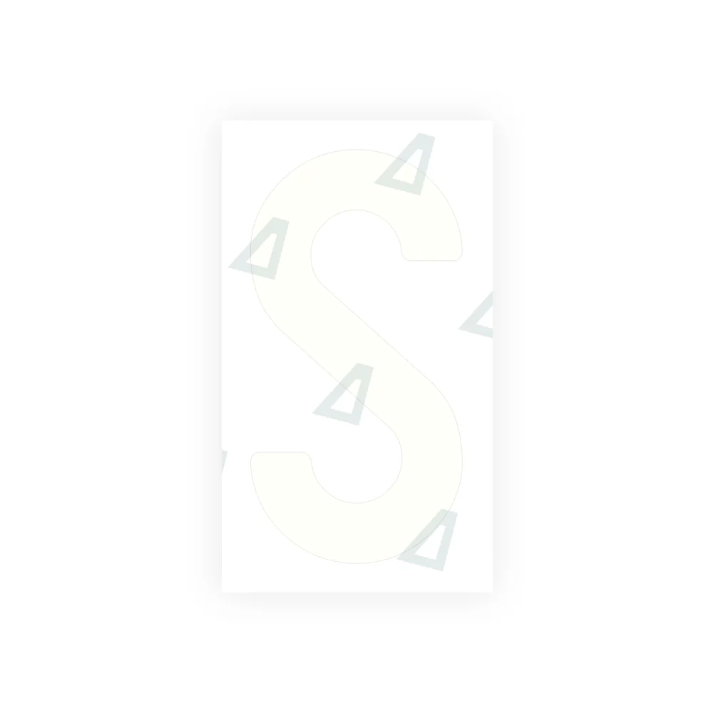 Alite Nanofilm for India license plates - Symbol "S" - Image 2