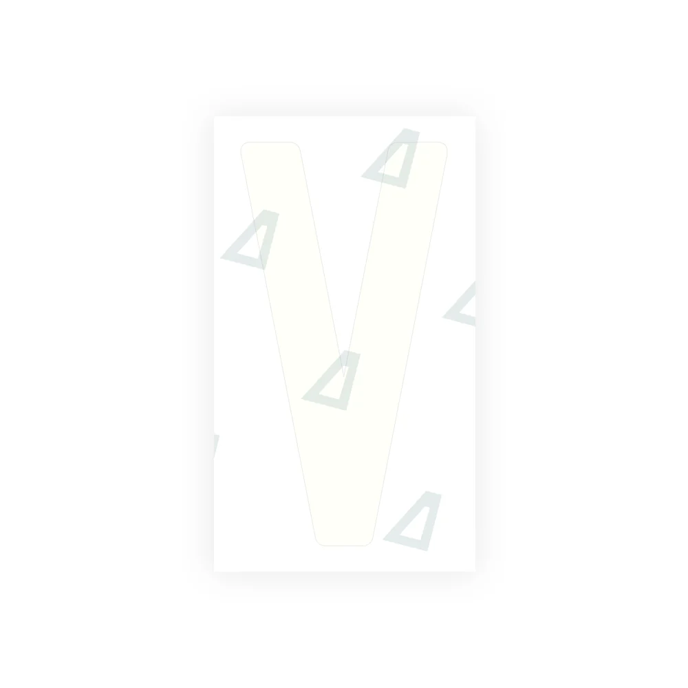 Alite Nanofilm for India license plates - Symbol "V" - Image 2