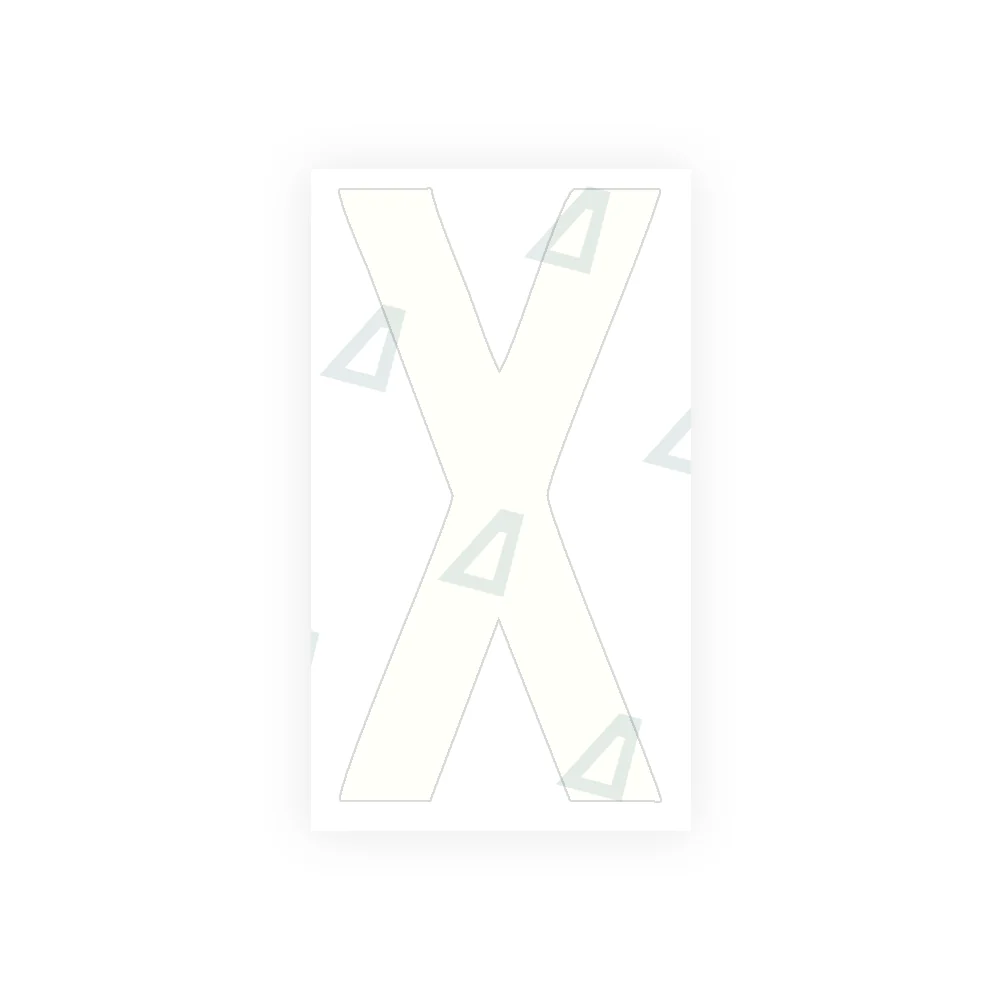 Alite Nanofilm for rear Italy license plates - Symbol "X" - Image 2