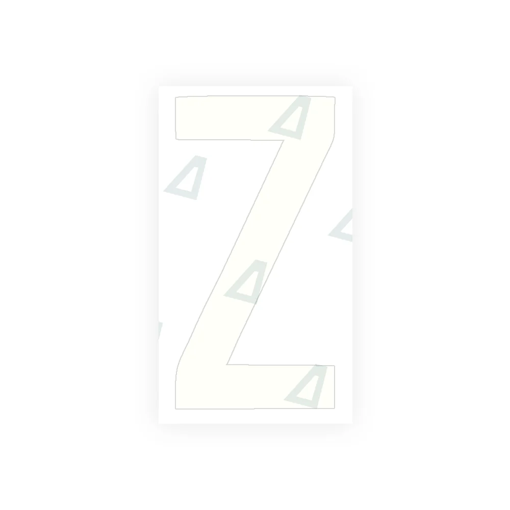 Alite Nanofilm for rear Italy license plates - Symbol "Z" - Image 2