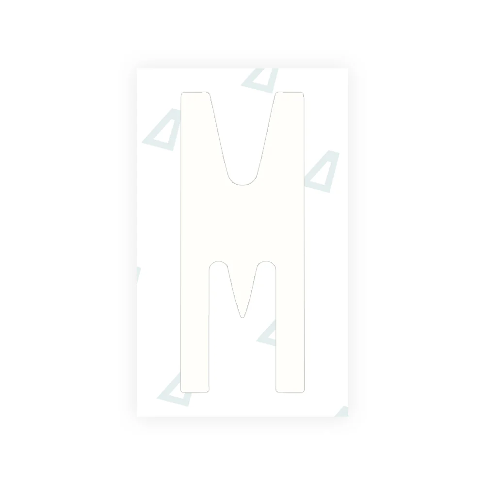 Alite Nanofilm for Mexico license plates - Symbol "M" - Image 2