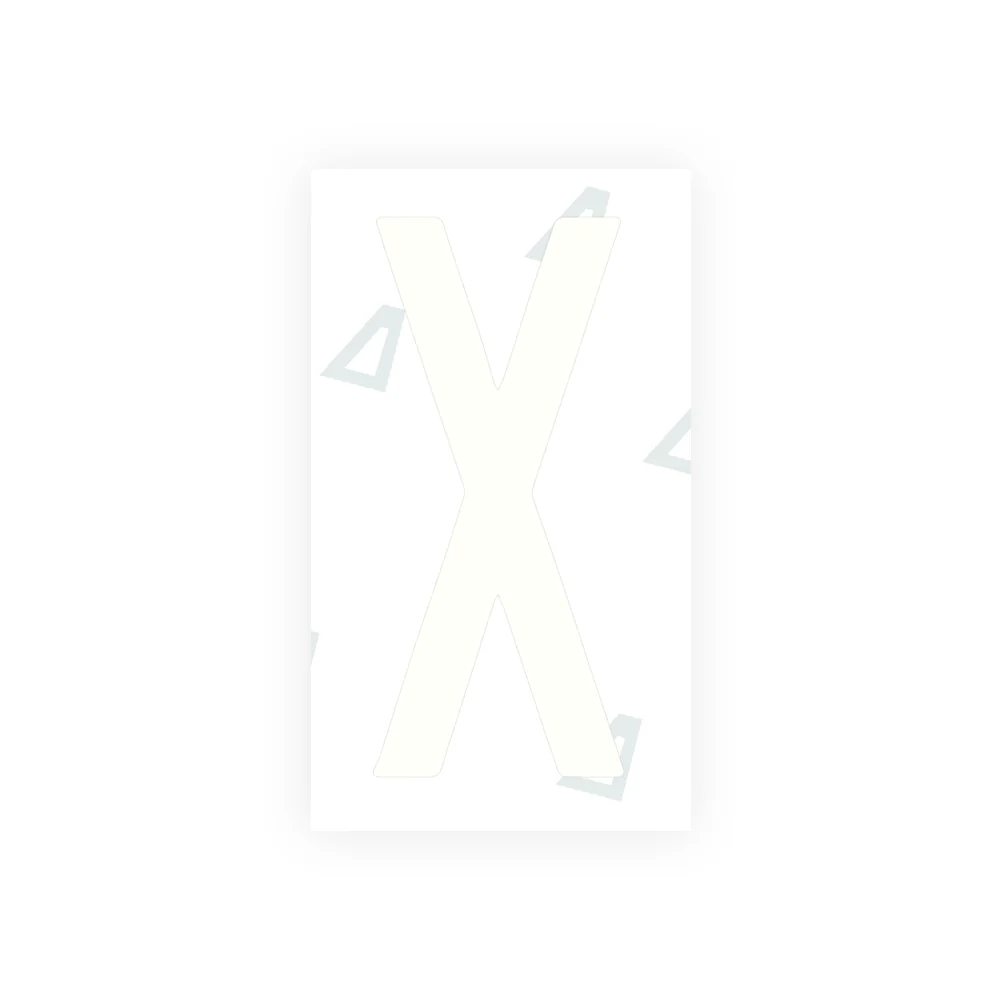 Alite Nanofilm for Mexico license plates - Symbol "X" - Image 2