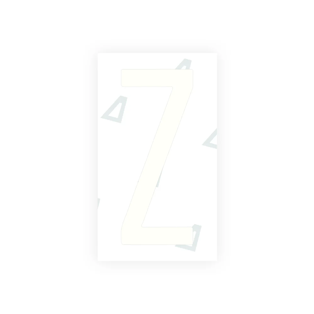 Alite Nanofilm for Mexico license plates - Symbol "Z" - Image 2