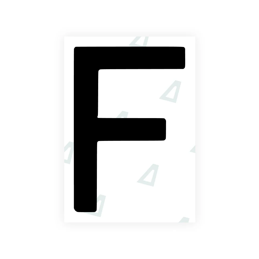 Alite Nanofilm for Poland license plates - Symbol "F"