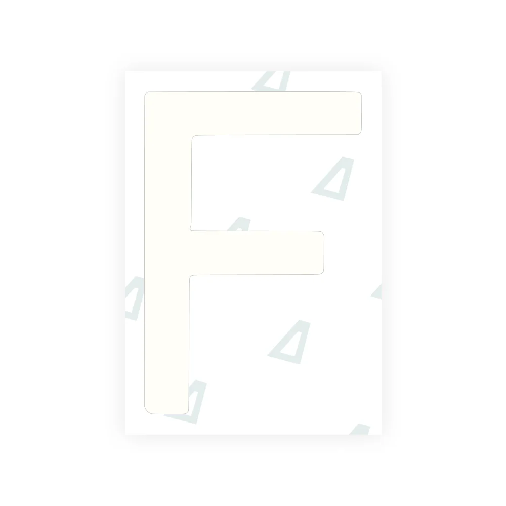 Alite Nanofilm for Poland license plates - Symbol "F" - Image 2