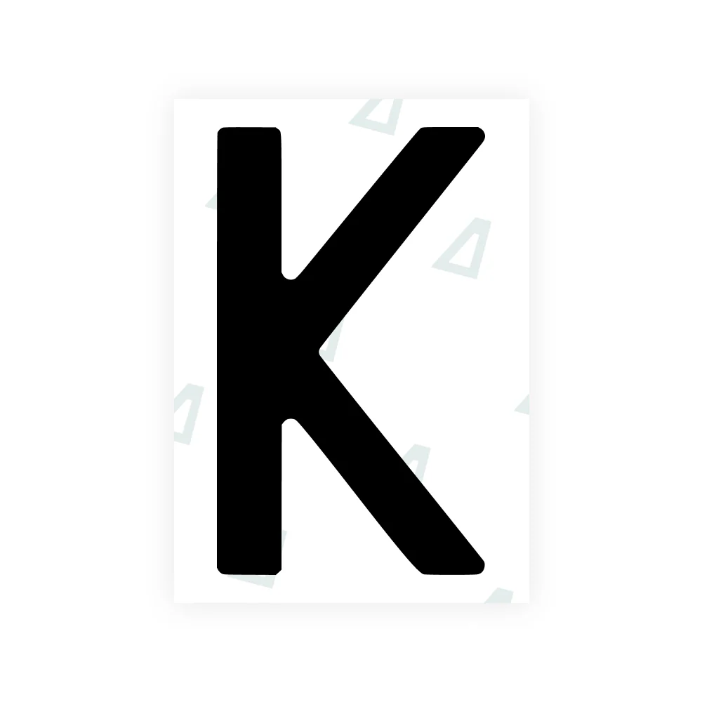 Alite Nanofilm for Poland license plates - Symbol "K"