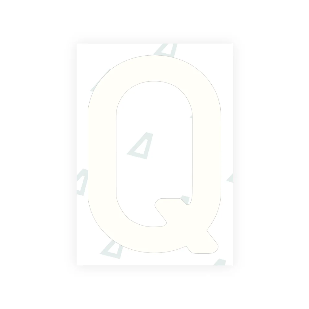Alite Nanofilm for Poland license plates - Symbol "Q" - Image 2