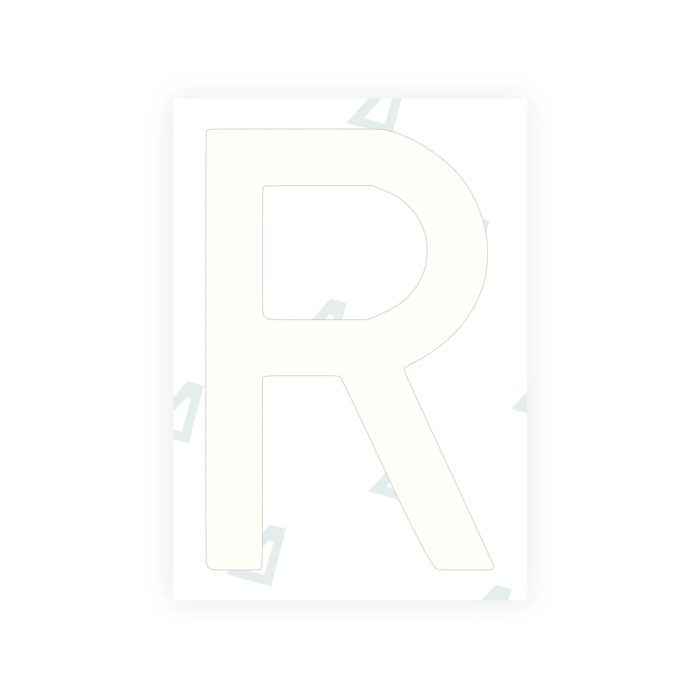 Alite Nanofilm for Poland license plates - Symbol "R" - Image 2