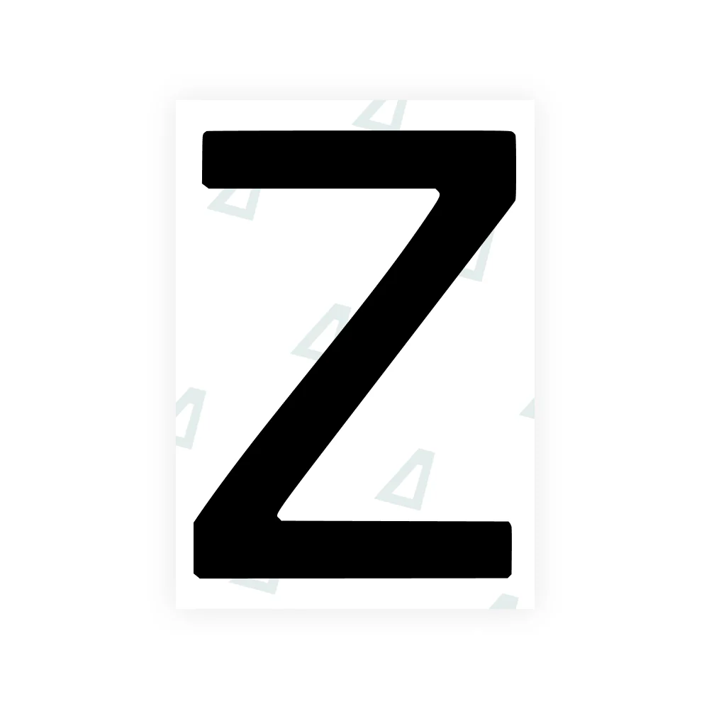 Alite Nanofilm for Poland license plates - Symbol "Z"