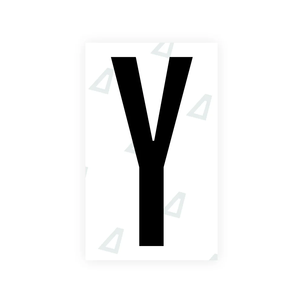Alite Nanofilm for US (Texas) license plates - Symbol "Y"