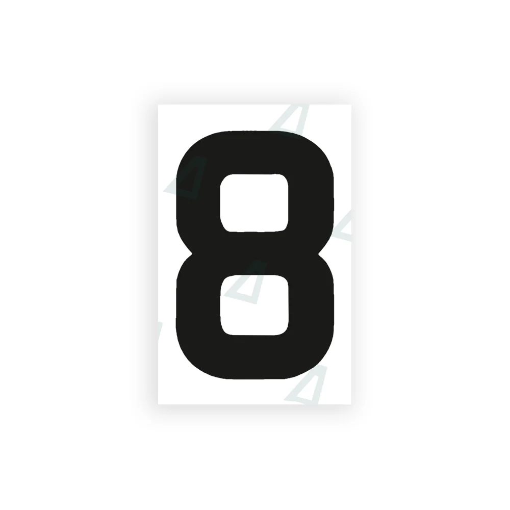 Alite Nanofilm for United Kingdom license plates - Symbol "8"