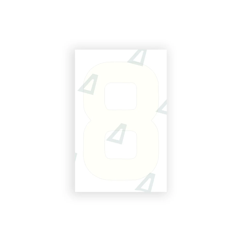 Alite Nanofilm for United Kingdom license plates - Symbol "8" - Image 2