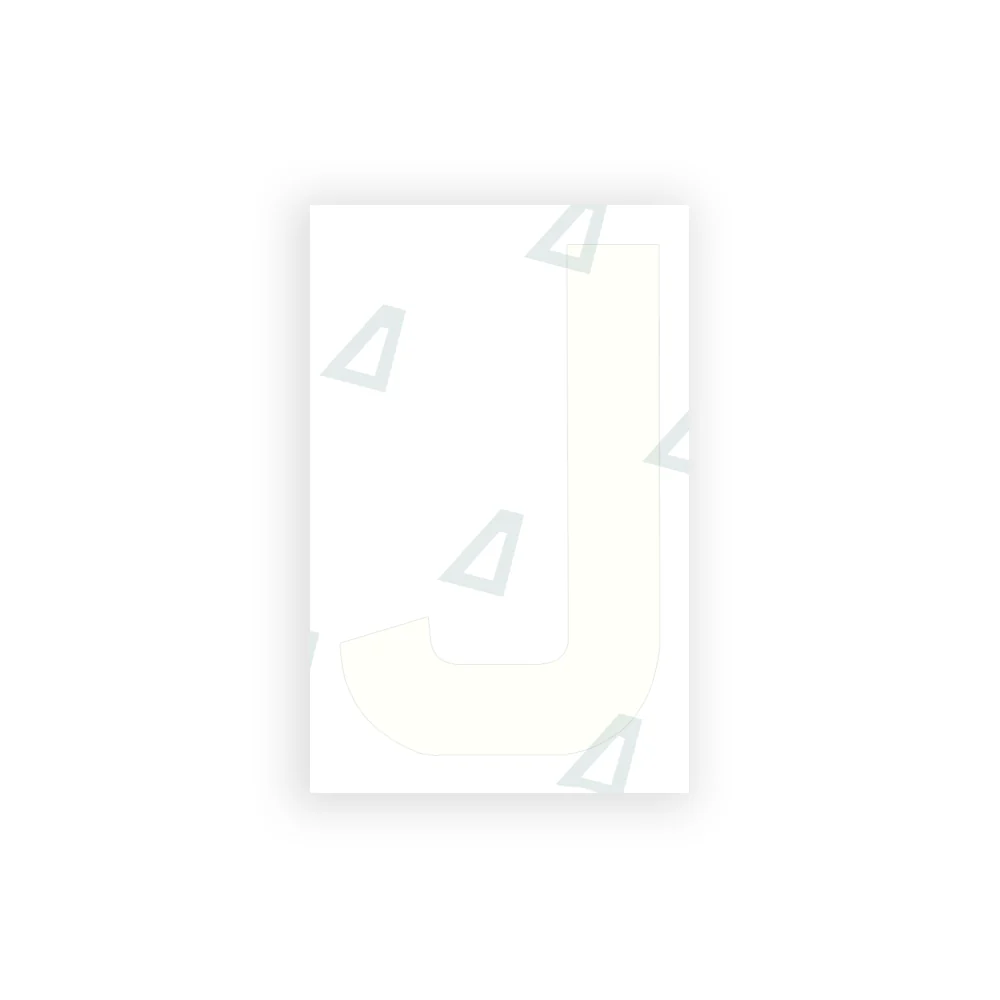 Alite Nanofilm for United Kingdom license plates - Symbol "J" - Image 2