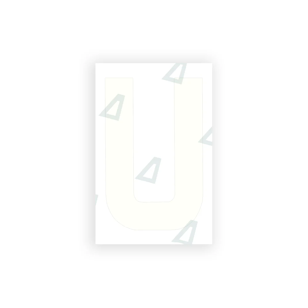 Alite Nanofilm for United Kingdom license plates - Symbol "U" - Image 2