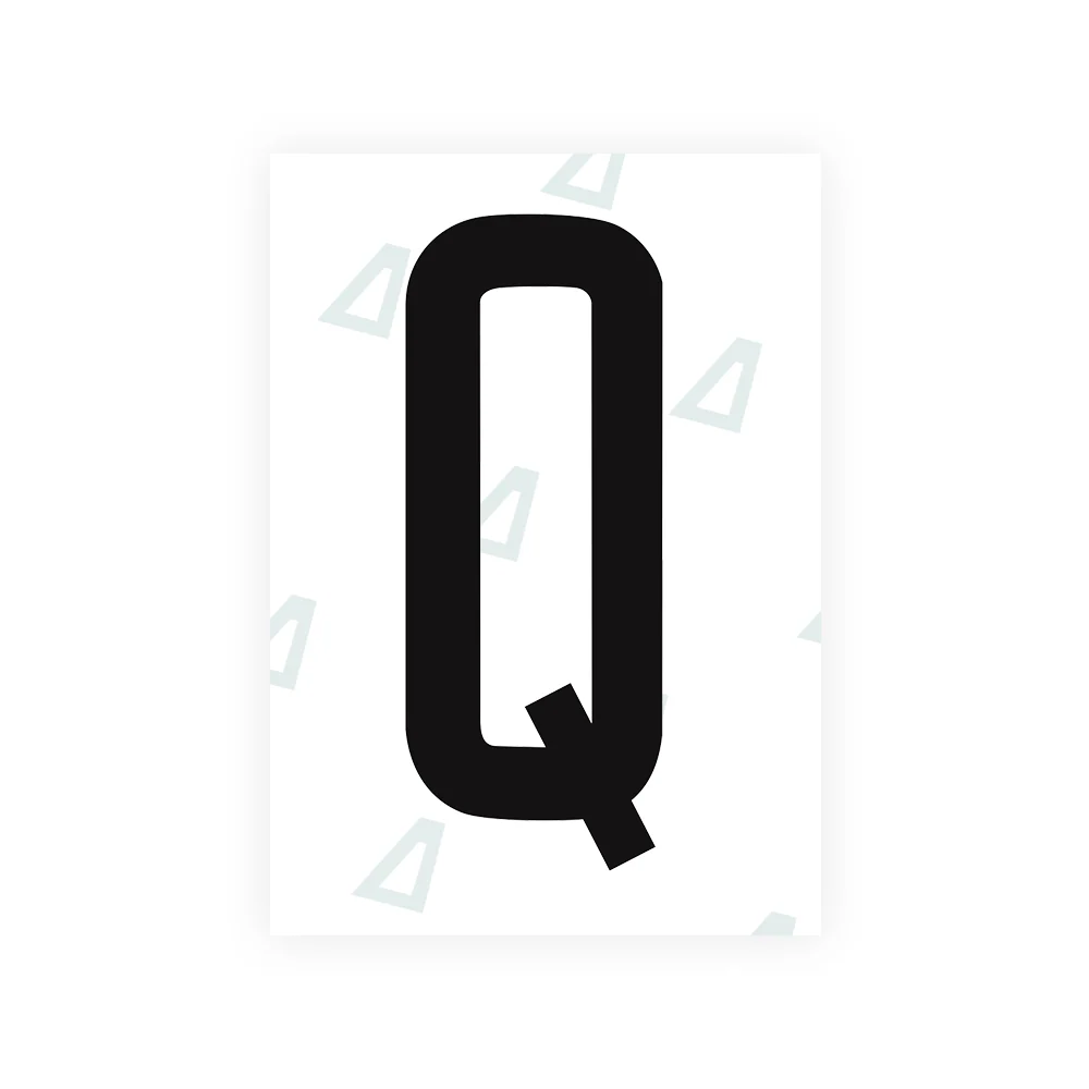 Alite Nanofilm for US (Arizona 2008) license plates - Symbol "Q"