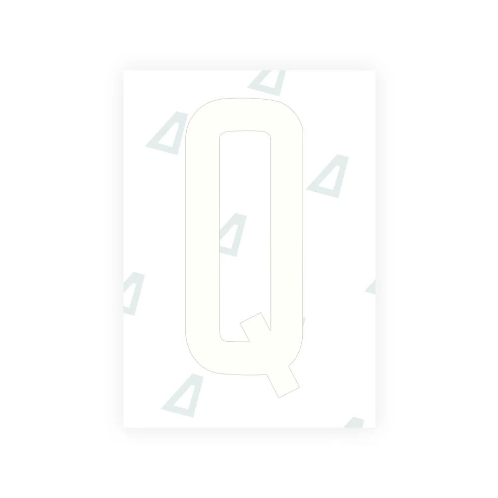 Alite Nanofilm for US (Arizona 2008) license plates - Symbol "Q" - Image 2
