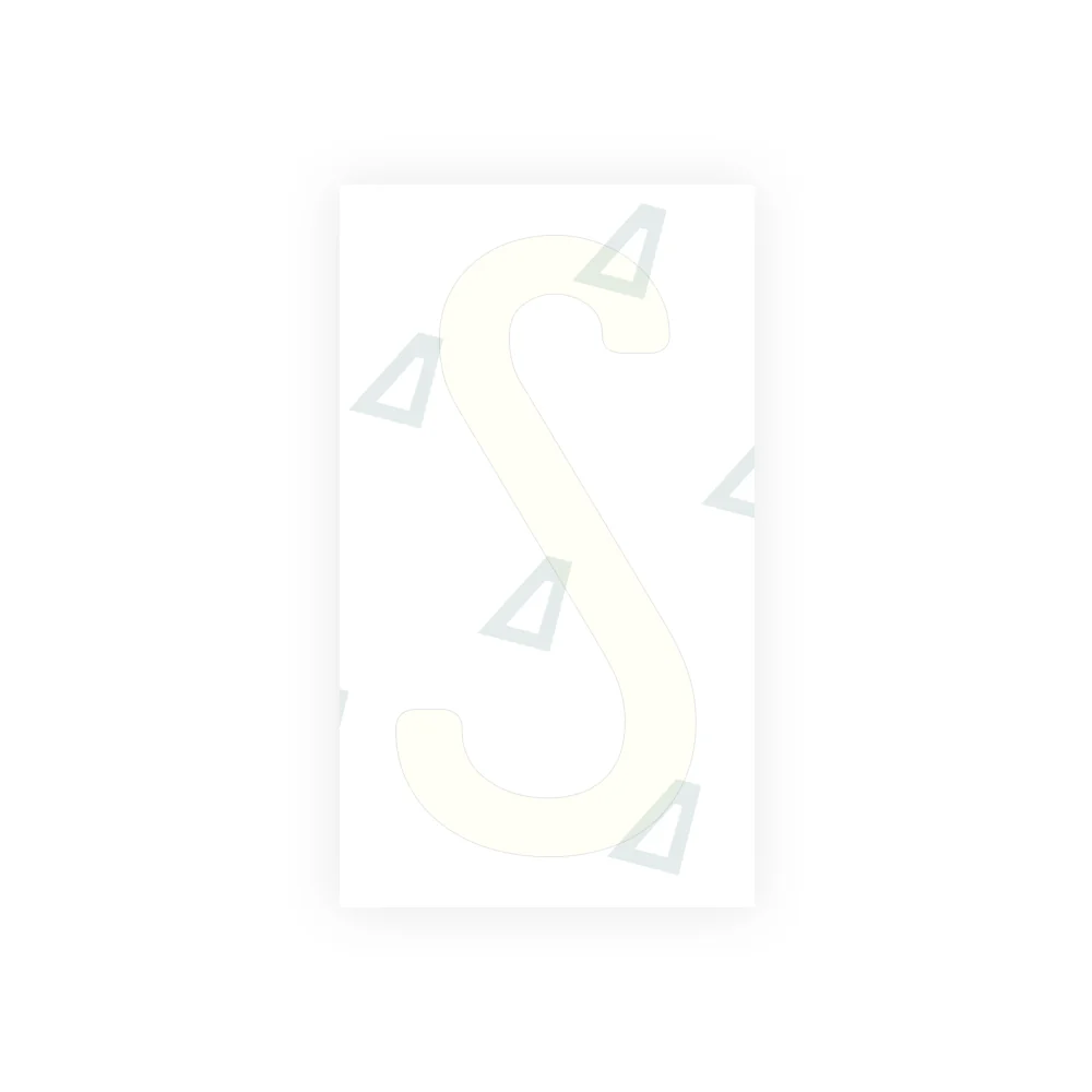 Alite Nanofilm for US (California) license plates - Symbol "S" - Image 2