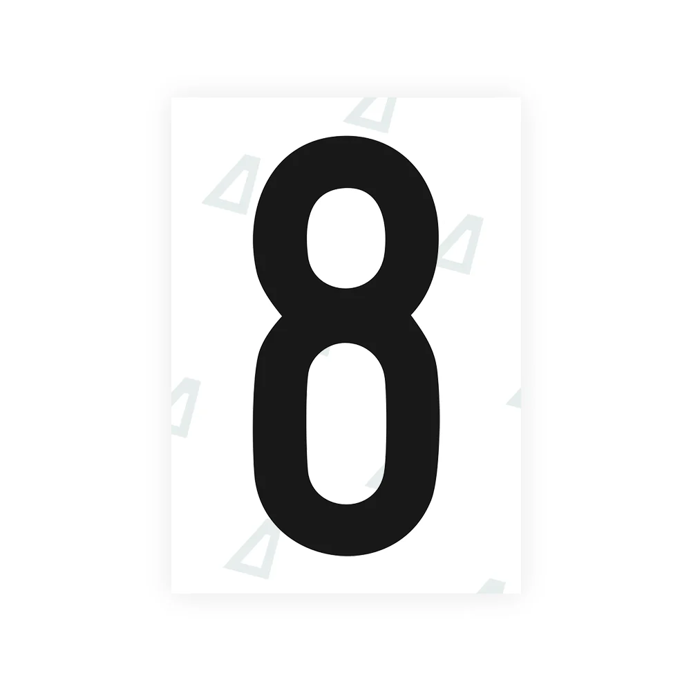 Alite Nanofilm for US (Connecticut 2013) license plates - Symbol "8"