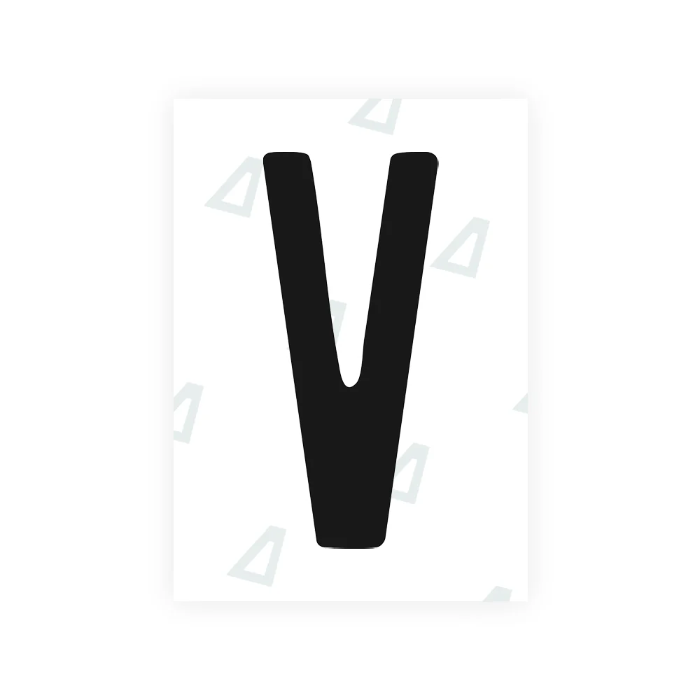 Alite Nanofilm for US (Connecticut 2013) license plates - Symbol "V"