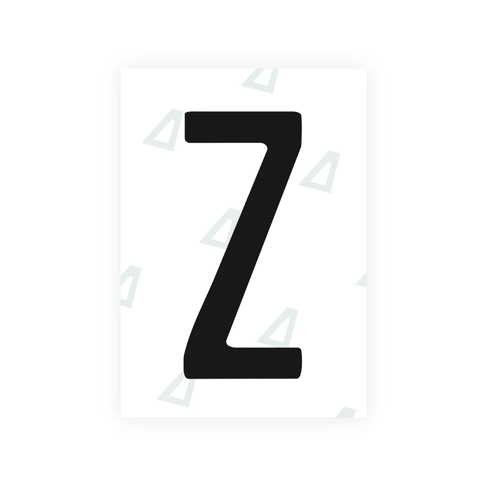 Alite Nanofilm for US (Connecticut 2013) license plates - Symbol "Z"