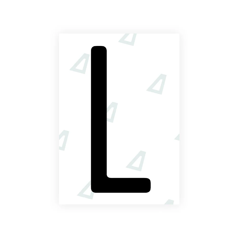Alite Nanofilm for US (Florida 2019) license plates - Symbol "L"