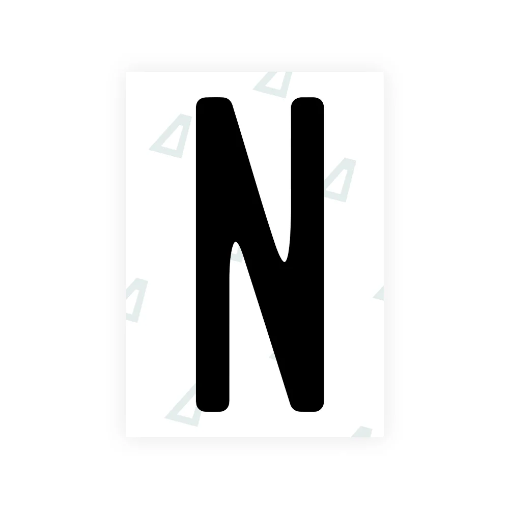 Alite Nanofilm for US (Florida 2019) license plates - Symbol "N"