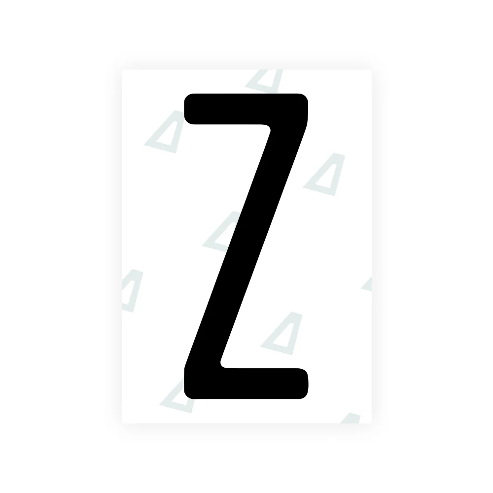 Alite Nanofilm for US (Florida 2019) license plates - Symbol "Z"