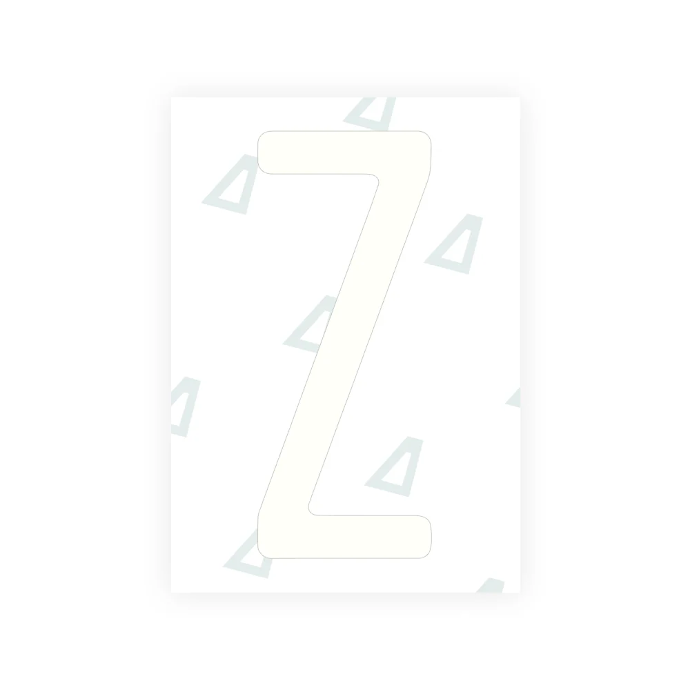 Alite Nanofilm for US (Florida 2019) license plates - Symbol "Z" - Image 2