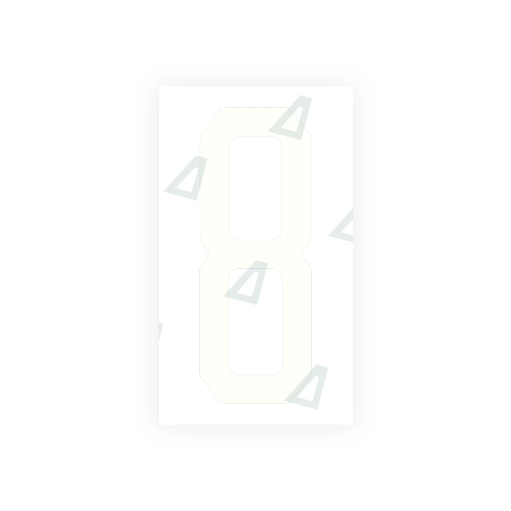 Alite Nanofilm for US (Florida 2003) license plates - Symbol "8" - Image 2