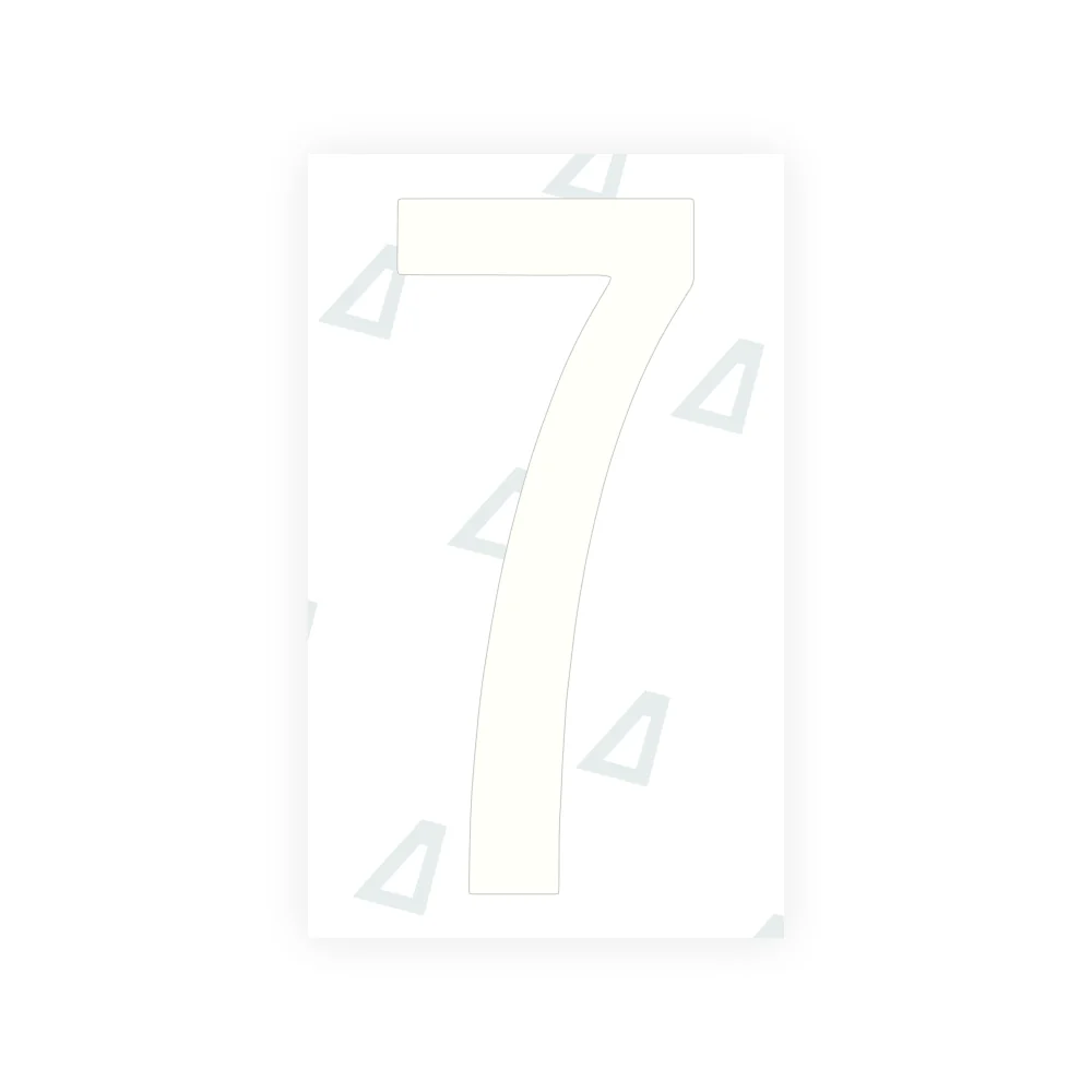 Alite Nanofilm for US (Georgia 2012 - Round) license plates - Symbol "7" - Image 2