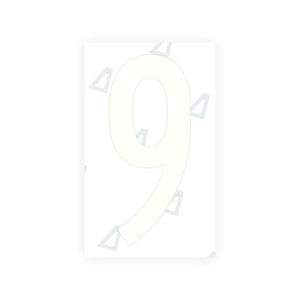 Alite Nanofilm for US (Georgia 2012 - Round) license plates - Symbol "9" - Image 2