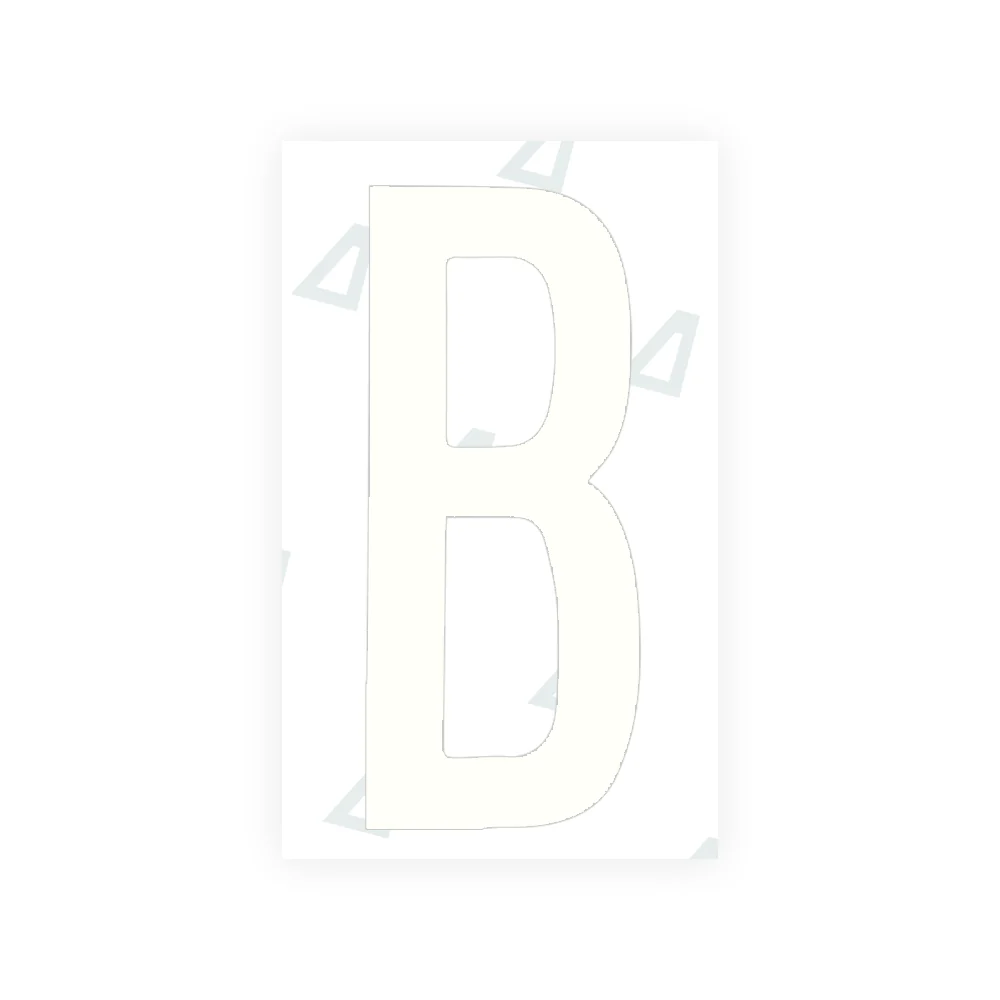 Alite Nanofilm for US (Georgia 2012 - Round) license plates - Symbol "B" - Image 2