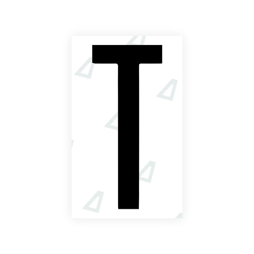 Alite Nanofilm for US (Georgia 2012 - Round) license plates - Symbol "T"