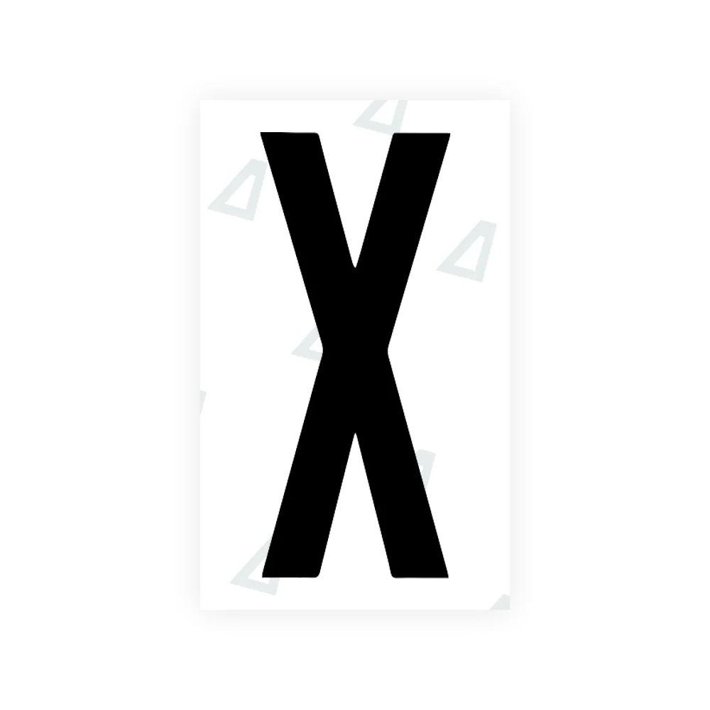Alite Nanofilm for US (Georgia 2012 - Round) license plates - Symbol "X"