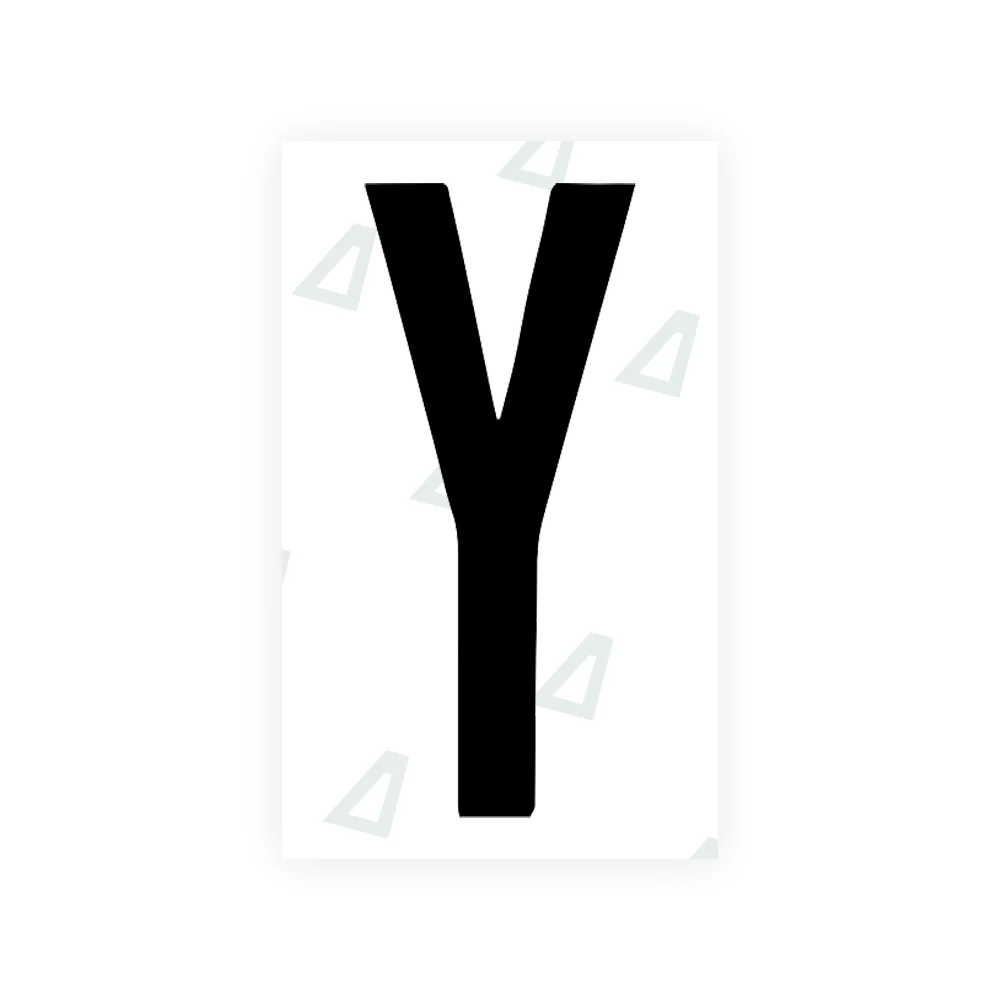Alite Nanofilm for US (Georgia 2012 - Round) license plates - Symbol "Y"