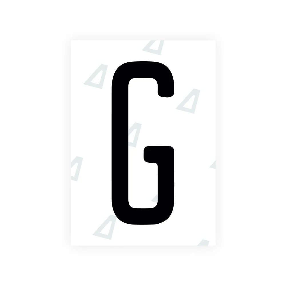 Alite Nanofilm for US (Illinois 2006 - Round) license plates - Symbol "G"