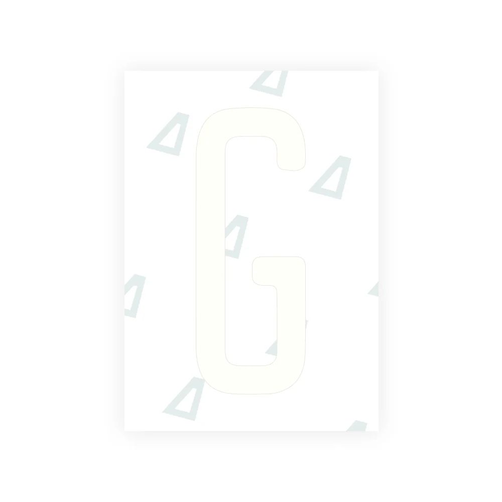 Alite Nanofilm for US (Illinois 2006 - Round) license plates - Symbol "G" - Image 2