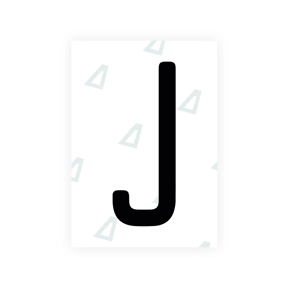 Alite Nanofilm for US (Illinois 2006 - Round) license plates - Symbol "J"
